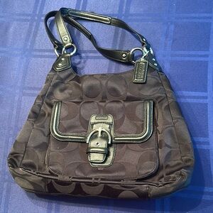 Coach Black Shoulder Bag